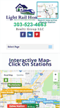 Mobile Screenshot of lightrailhomes.com